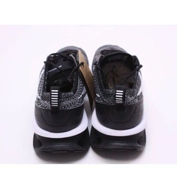 Nike DJ6106-001 Men’s Sz 7 Women Sz 8.5 Air Max Flyknit Racer Black - Picture 5 of 11